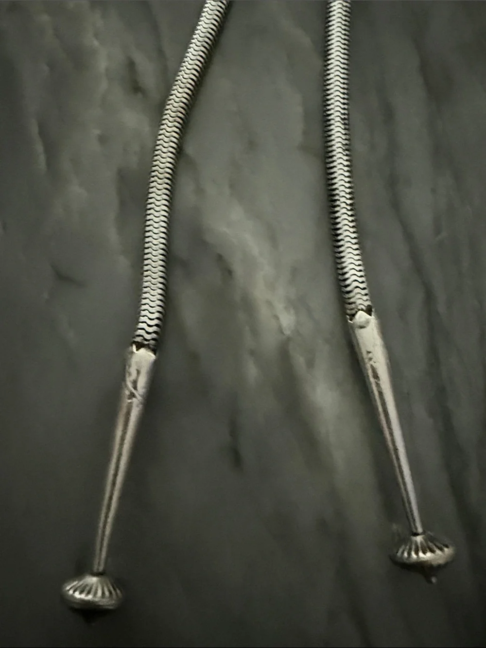 Henry Winograd HW999 Fine Silver Bacchus Bolo Tie